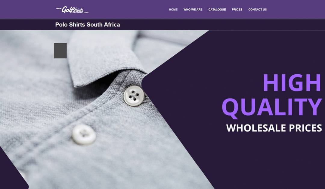 Golf Shirts South Africa